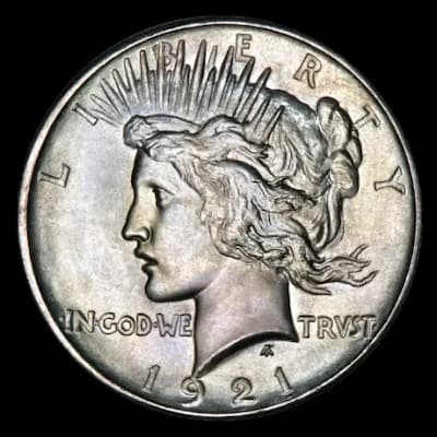 Silver Morgan Numismatic Coin