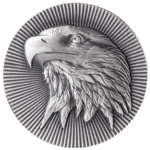 1 oz Eagle Scottsdale Stacker - Silver Antique Round (3)