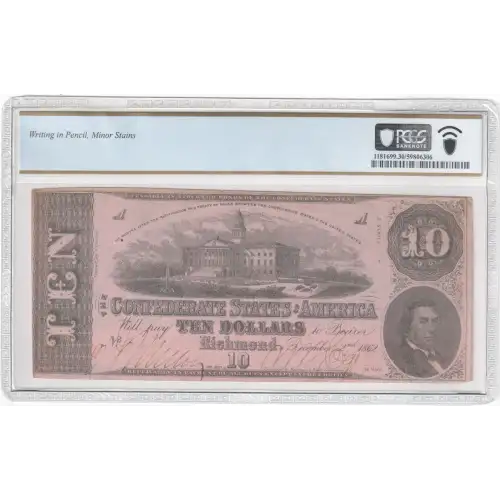 $10   Issues of the Confederate States of America CS-52