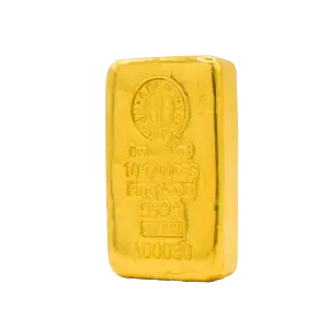 10 oz Gold Argor-Heraeus cast bar (2)