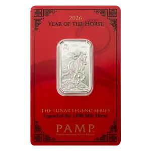 10g PAMP Silver Bar - Year of The Horse (2)