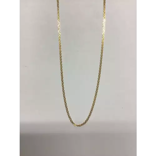 10K YG Necklace Gucci Link 18