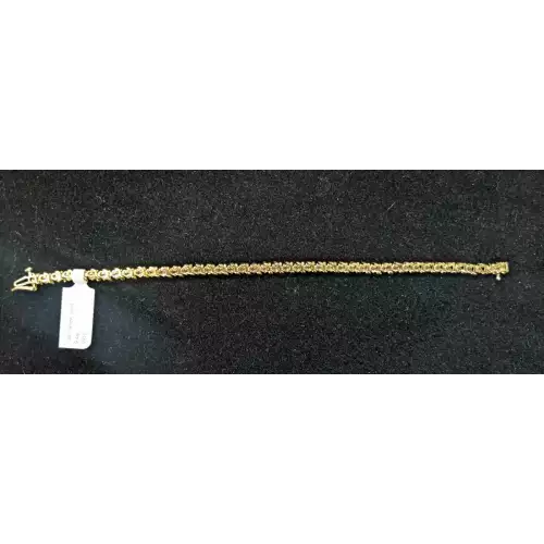 14K Diamond Tennis Bracelet 9.49g 1.25 CTW 7