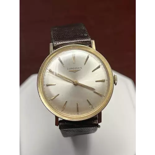 14k Gold Longines Caliber 280 Vintage Men's manual wind Wittnauer2