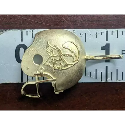 14k Gold Tampa Bay Buccaneers Helmet Pendant 1