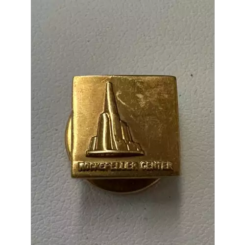 14K Tiffany & Co Rockefeller Center Tie Pin 6.2g