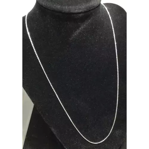 14k White Gold Necklace 20