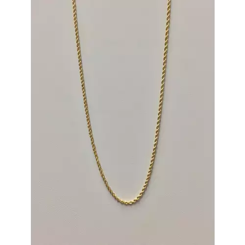 14K Yellow Gold 20