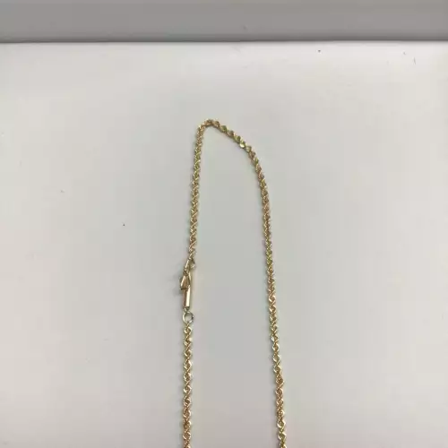 14K YG Rope Chain 24