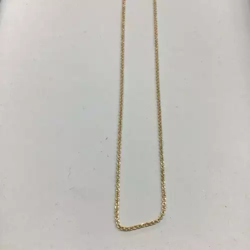 14K YG Rope Chain 24