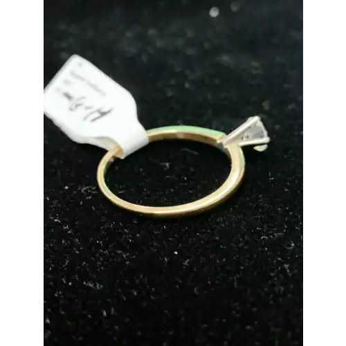 18k YG Diamond Solitaire .50CT SI1 G-H (9)