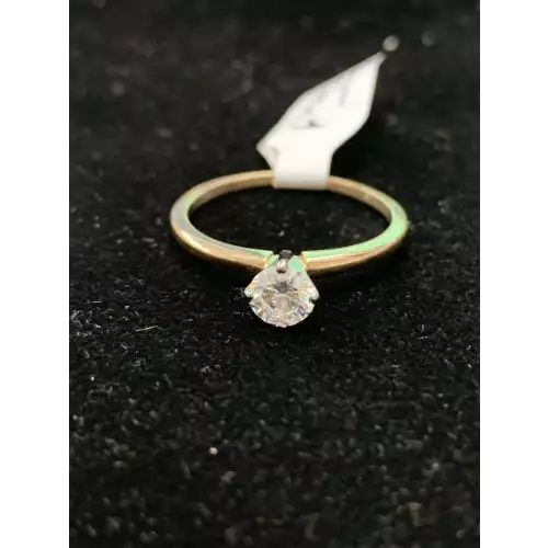 18k YG Diamond Solitaire .50CT SI1 G-H (11)