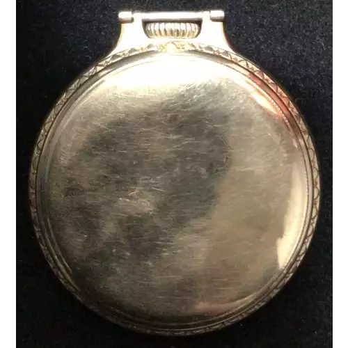 1928 Hamilton 992 21J Railroad Pocket Watch Runs Strong 14kGF YG0