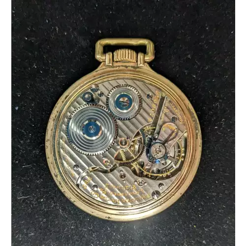 1928 Hamilton 992 21J Railroad Pocketwatch Runs Stron2