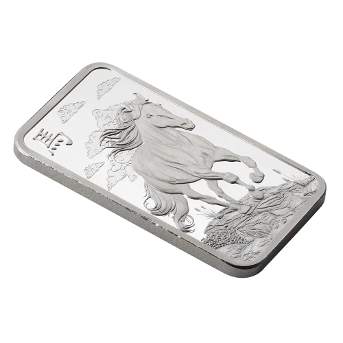 1oz PAMP Silver Bar - Year of The Horse (3)