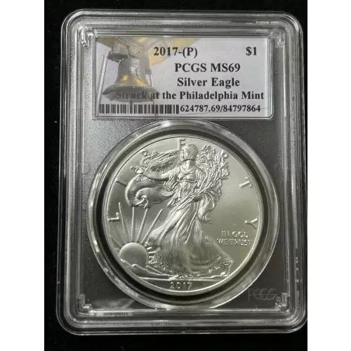 2017-(P) $1 Silver Eagle Struck at Philadelphia (2)