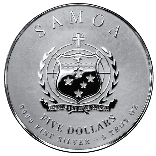 2026 5 oz Samoan - Commander Washington Silver Coin (3)