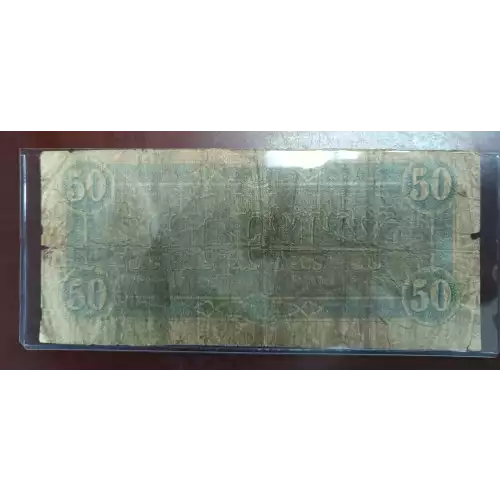 $50   Issues of the Confederate States of America CS-66
