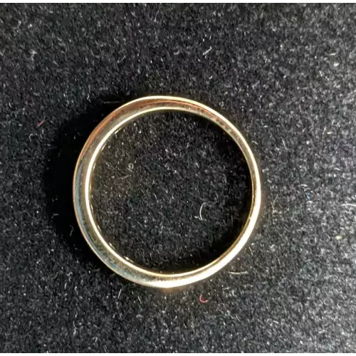 Chanel Set Diamond Eternity Ring .80 CTW 14k Gold Size 8.5