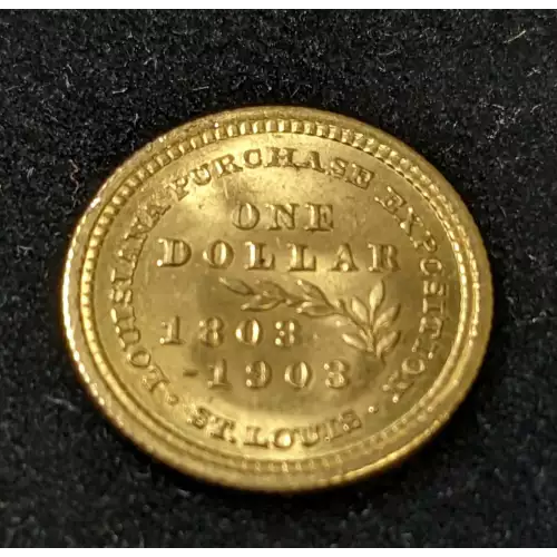 Classic Commemorative Gold--- Louisiana Purchase Exposition 1903-Gold- 1 Dollar (4)