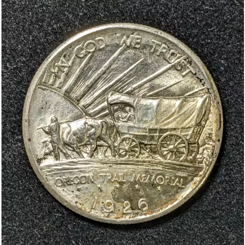 Classic Commemorative Silver Oregon Trail Memorial 1926 -1939 Silver -  0.5 Dollar