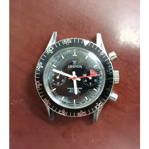 Croton Chronomaster Aviator Sea Diver Valjoux 92 Broad Arrow Chronograph Watch4