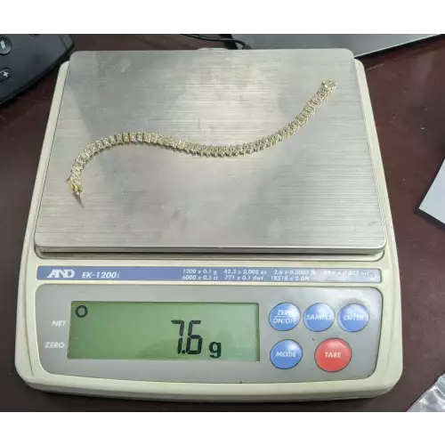Diamond Tennis Bracelet S Link 7