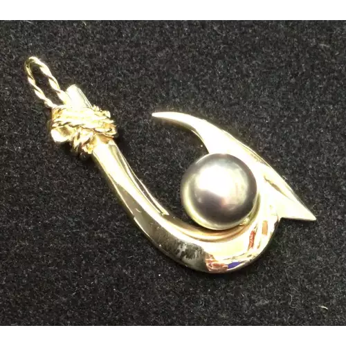 Gold 18k Pendant , with Unique Other (2)