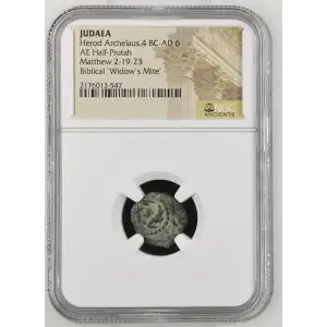 Herod Archelaus,4 BC-AD 6 (2)