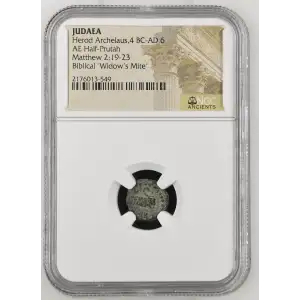 Herod Archelaus,4 BC-AD 6 (2)