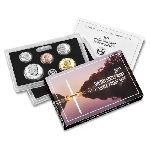 Mint Proof Set - 2021S 10 Piece Silver ($2.91 FV) - Set  (2)