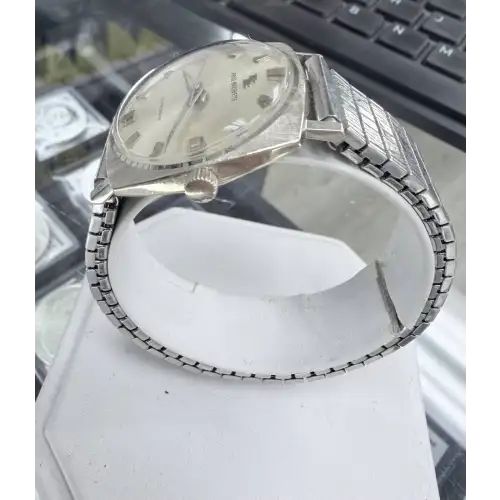Paul Breguette Self Winding Automatic 14K Solid Gold Mens Watch 0