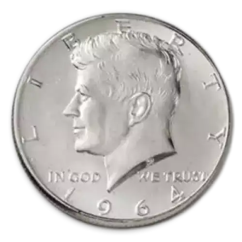 Silver Kennedy Half Dollar - US 90% Silver Coinage - Junk Silver Coins