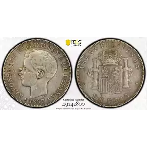 PHILIPPINES Silver PESO (2)