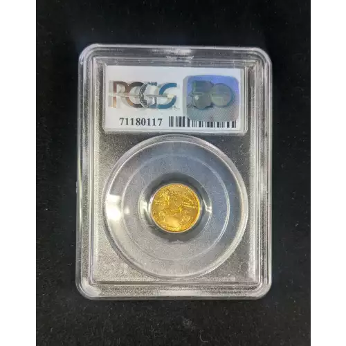 World Trade Center Ground Zero Recovered American 1/10 Gold Eagle (2)