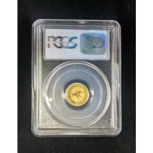 World Trade Center Ground Zero Recovered Australian 1/10 Gold Kangaroo (2)